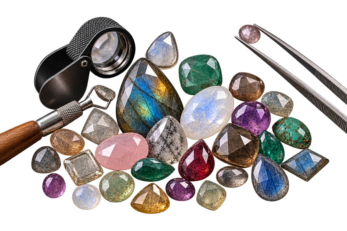 Rose Cut Gemstones