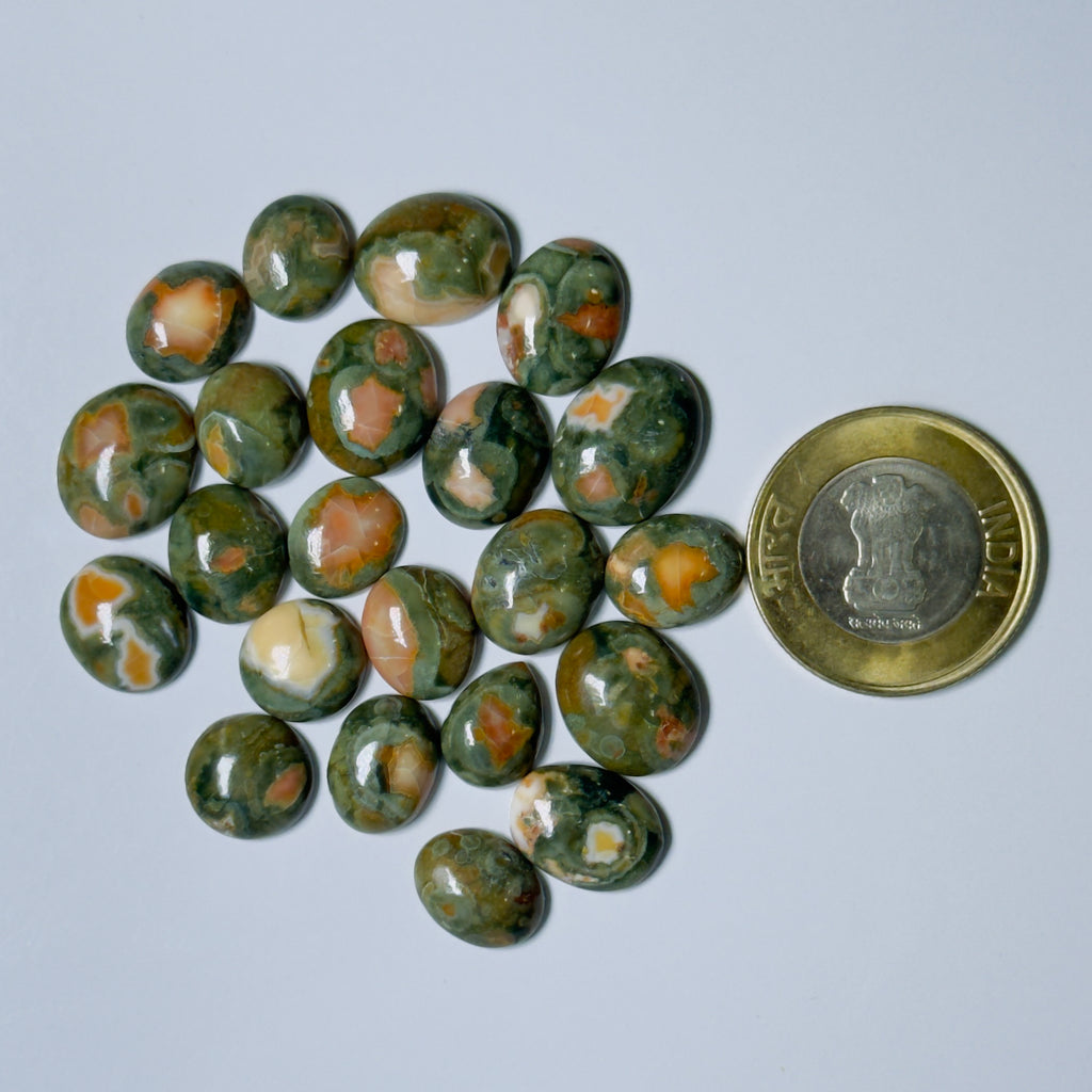Rain Forest Jasper Cabochon
