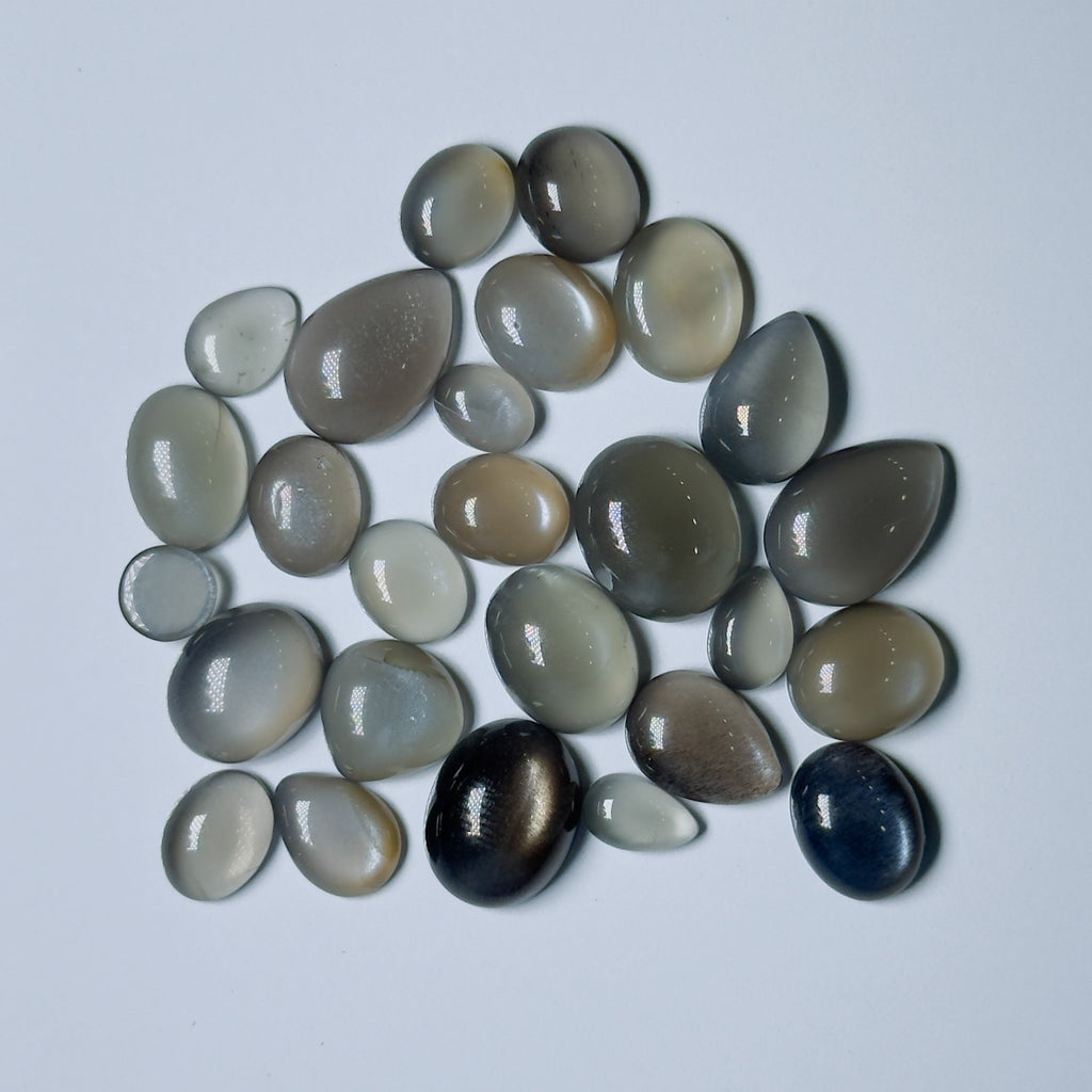Grey moonstone Cabochon