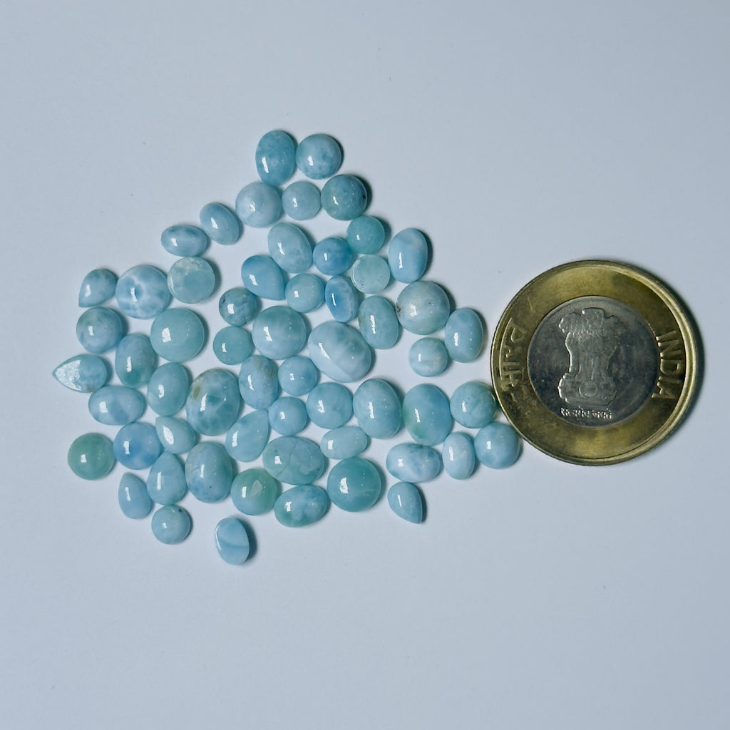 Blue Larimar Cabochons